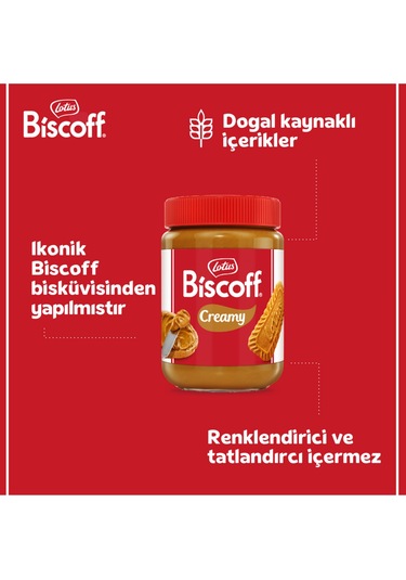 Lotus Biscoff Sürülebilir Karamelize Bisküvi Ezmesi 2 x 400 G