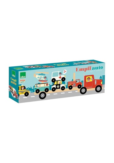 Vilac - Ahşap Araçlar Kamyonu - Meslekler