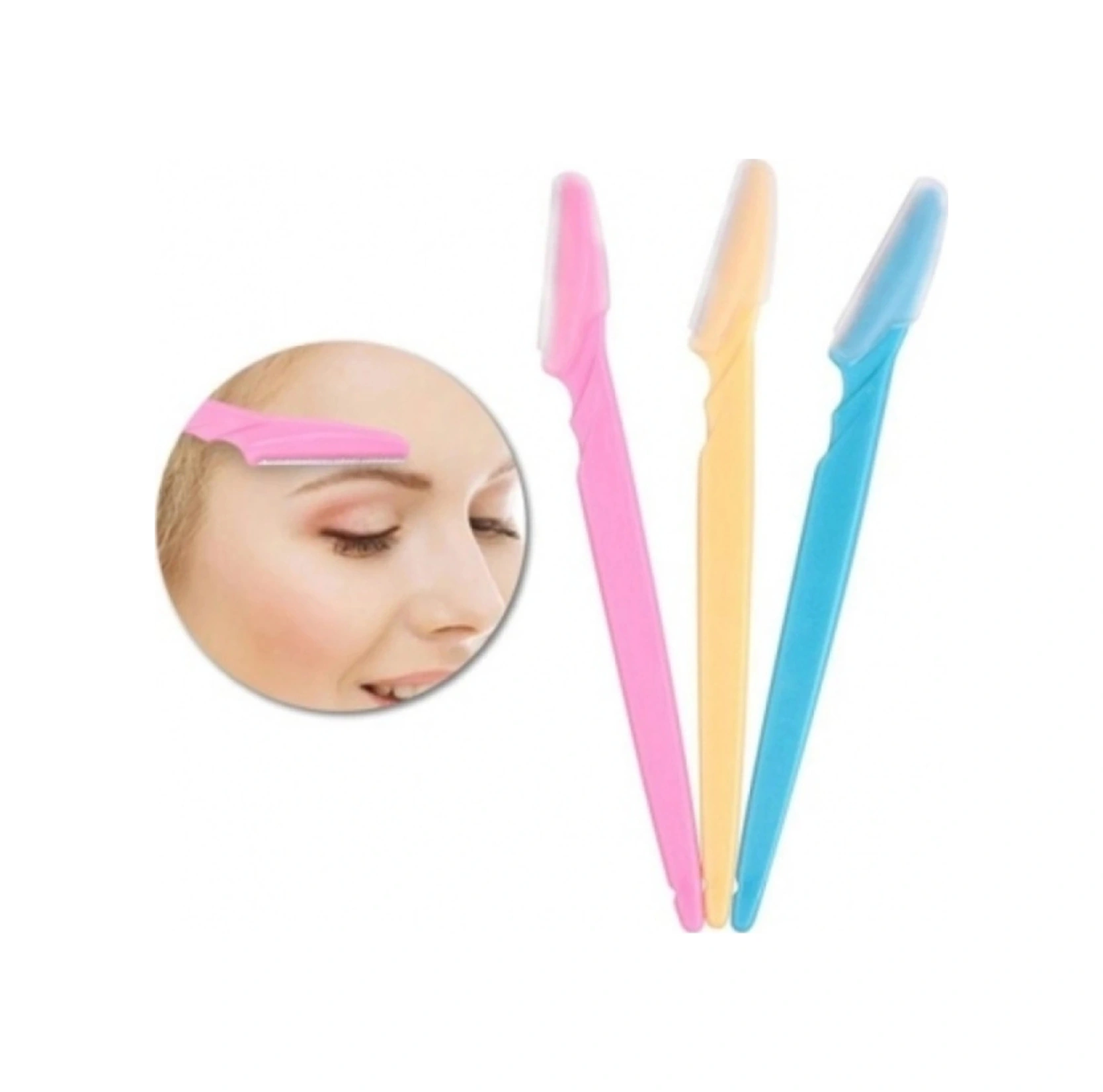 Kaş-yüz Ustrası 3'lü Paket Beyaz