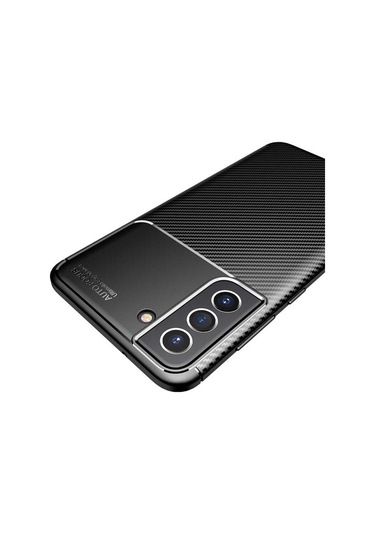 Galaxy S21 Fe Kilif Zore Negro Karbon Tasarim Silikon Kilif 556819454
