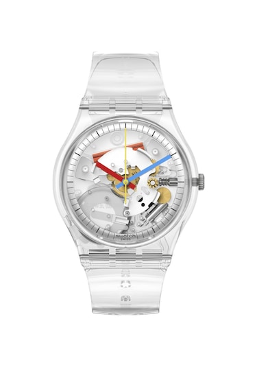 Swatch SO28K100 Clearly Gent Bayan Kol Saati