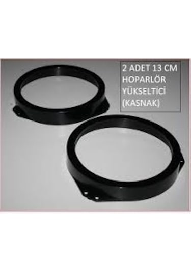 13 Cm Yuvarlak Hoparlör Yükseltici-Plastik Kasnak