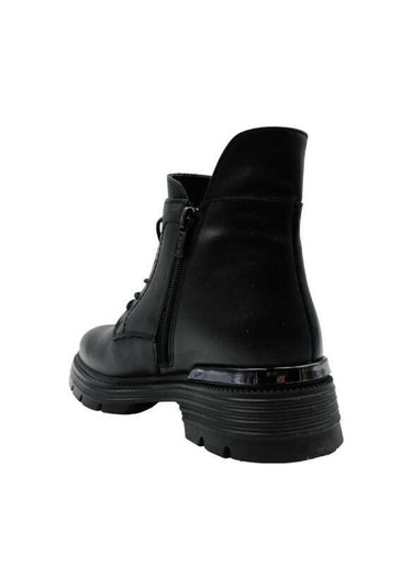 Venüs 2353510k Düz Topuk Deri Kadın Bot Siyah