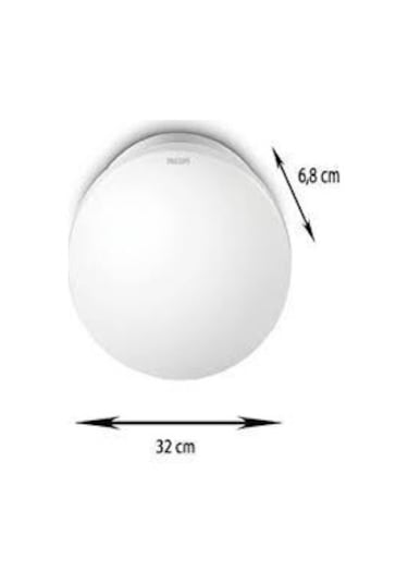 Philips 17w Moire 2700k Sarı Işık Cl200/ Led Plofonyer Armatür Beyaz