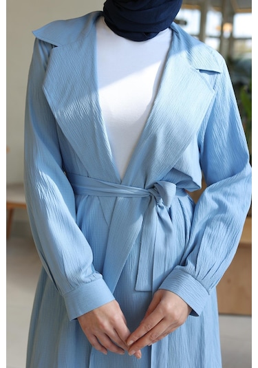 Ay Parça Detaylı Takım Bebe Mavisi Bebemavisi Bebek Mavisi