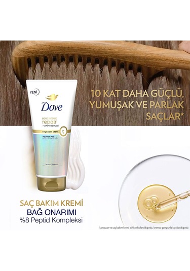 Dove Saç Bakım Kremi Bond Intense Repair 170 Ml X2