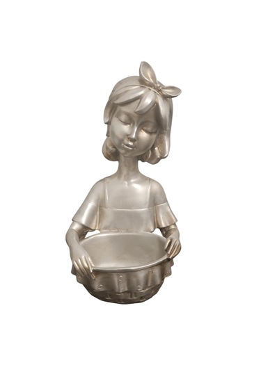 Kırılmaz Polyester,sepetli Kız Biblosu