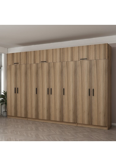 Minar Kale 8 Kapaklı 2 Ç Dolap Ve Yüklük Dore 235cm