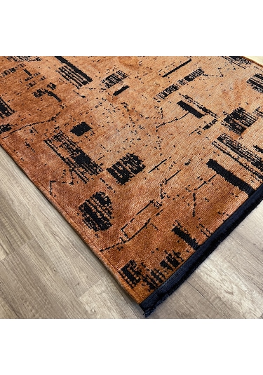 Hoom Rugs Prestij Eko 116 Terra Dekoratif Yıkanabilir Kilim
