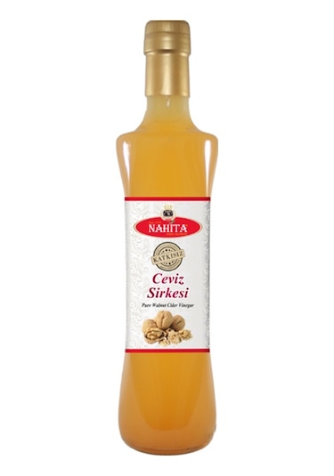 Nahita Katkısız Ceviz Sirkesi Cam 500 ML