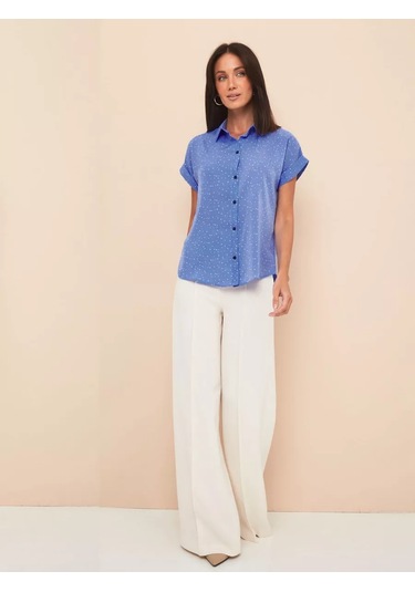Kornet Kısa Kollu Parti Bluzu 86761367