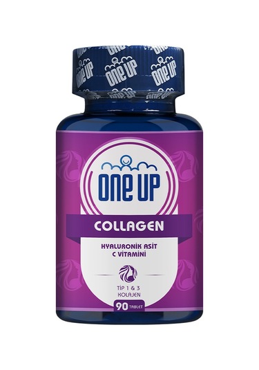 One Up Collagen Hyaluronic Acid 90 Tablet Aromasız