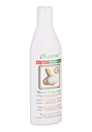 Zigavus Extra Plus Saç Dökülmesine Karşı Kokusuz Sarımsaklı Şampuan 3 x 250 ML