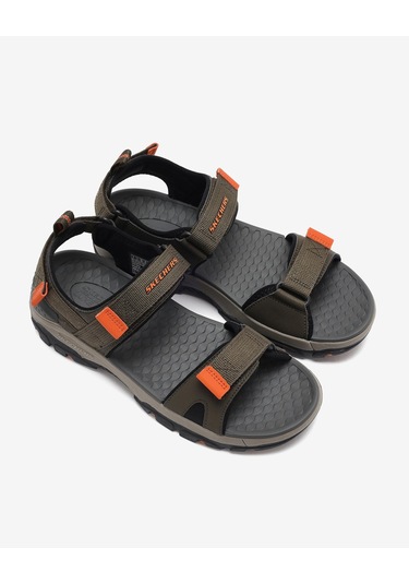 Skechers Relaxed Fıt: Tresmen - Ryer Erkek Haki Sandalet 205112 Olv Haki