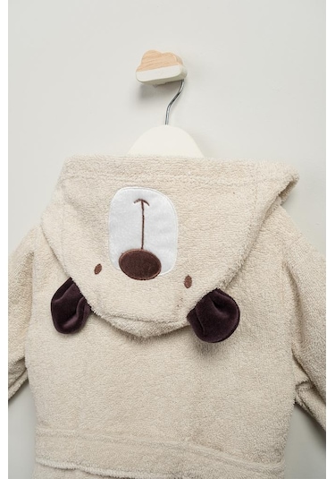 Bebitof Pamuk Sevimli Ayı Desenli Pamuk Bebek Bornoz Seti Kutulu Bbtf.krm.30030 Standart Bebitof Pamuk Sevimli Ayı Desenli Pamuk Bebek Bornoz Seti Kutulu Bbtf.krm.30030 Standart