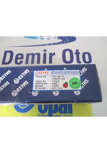 7552612 Eksantrik Mili 1,4/1,6 Yarıklı Tempra-tipo-uno Estaş