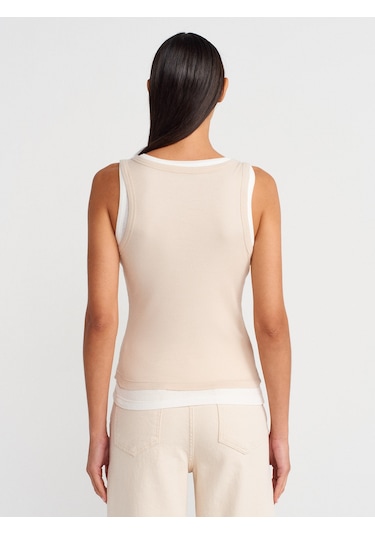 Dilvin 31870 Çift Katlı Top-bej Bej