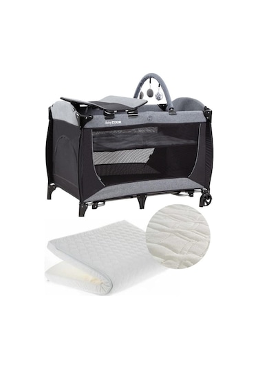 Babydoor 2051 Place Oyun Parkı 70x110 Cm Bebek Beşik +yatak Hediyeli