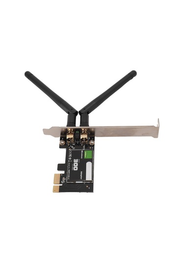 Xindoker 300mbps 802.11n Pcı-ex1 Masaüstü Kablosuz Wifi Adaptörü, 2.4ghz, Windows 7/8/10/11 Ve Linux Uyumlu, Çift Antenli