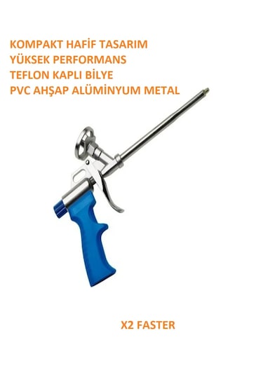 Tyson Pu Köpük Tabancası Pro Serisi Teflon Kaplı Bilyelidir