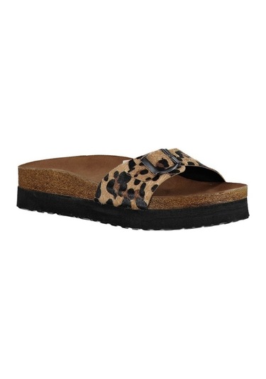Fox Shoes Leopar Kadın Terlik D777824402