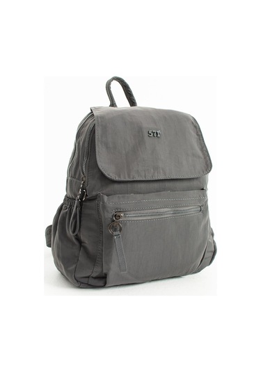 Yumuşak Dokulu Ultra Hafif, Esnek Ve Su Geçirmez Polyamid Kumaş Sırt Çantası Gri Model: 571-13-14b Gri