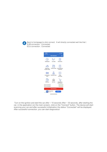 Padalink "konnweı Kw902 Kablosuz Obd-ıı Araç Tanılama Aracı - Ios/android Uyumlu Mini Tarayıcı"