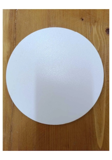 20 Cm Yuvarlak Pasta Altlığı Ve Çok Amaçlı Dekoratif Mdf Panel