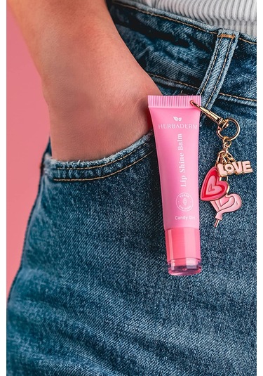 Parlatıcı, Dolgunlaştırıcı, Onarıcı Vegan Dudak Balmı, Tatlı Şeker Aromalı 10 Ml