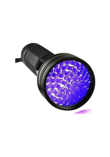 Tongxida 51 Adet Led Mor Işık Uv El Feneri, Blacklight Siyah, Uygun Öğrenciler Ve Amatörler İçin Siyah