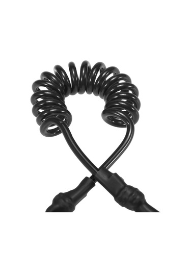 Konesam Sörf Ayak Bileği Kayışı - Tpu Ve Naylon Malzeme, 1.2m Uzunluk, Siyah - Mh17091