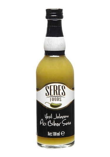 Seres Foods Yeşil Jalapeno Acı Biber Sosu Cam 100 ML