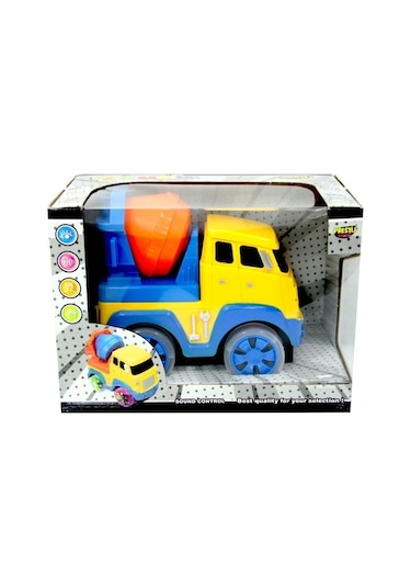 Işıklı Müzikli Pilli Beton Mikseri  Oyuncak