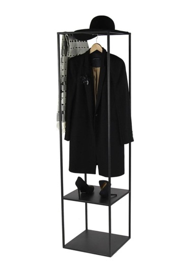 Tea Siyah Metal Askılık Siyah