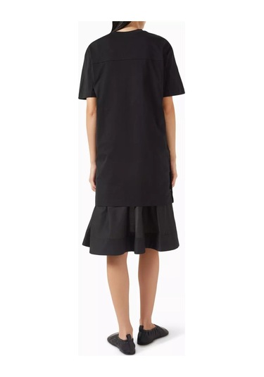 3.1 Phillip Lim Oversize Tişört Midi Elbise Rahat Ve Modern Günlük Şıklık Siyah