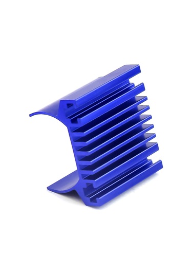 Dianziye Trax4 Ve Trax4-m 1/18 Rc Zırhlı Araçlar İçin Mavi Alüminyum 180 Motor Soğutma Radyatörü - Bjm401 Yükseltme Aksesuarı