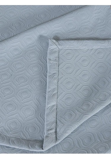 Yatak Örtüsü Marisa Nefes Alabilen, Hafif Ve Şık Tasarımlı Mavi