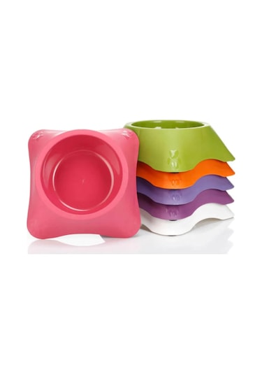 Lepus Evohe XL Tekli Kedi Mama Kabı 700 ML Çok Renkli