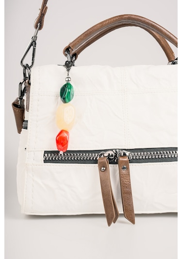 Ççs Kadın Omuz Çantası Ccs18030 Beyaz Beyaz