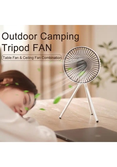 Cbtx DQ213 4000 mAh Taşınabilir Kamp Tipi Fan