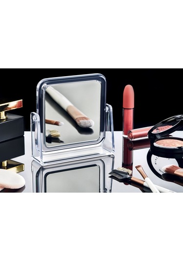 Periboia 360 Derece Dönen Yakınlaştıran Kare Makyaj Aynası Çok Renkli