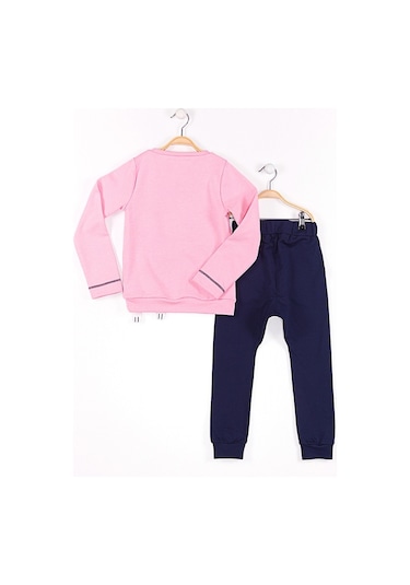 Denokids Mushi Kedi Sue Baggy Eşofman Takım Çok Renkli