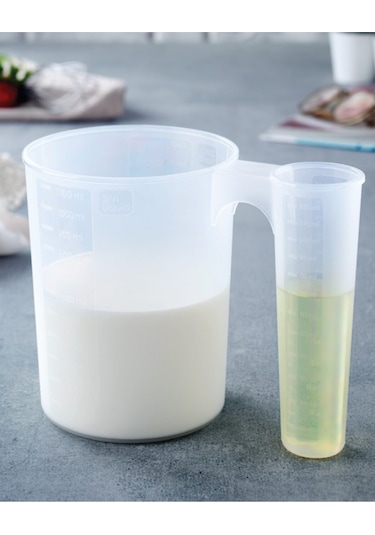 Gondol İkili Plastik Ölçü Kabı