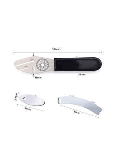 Mufunye Bisiklet Disk Fren Rotor Hizalama Seti - Fren Balata Anahtarı Ve Çatal Düzeltme Aletleri Diğer