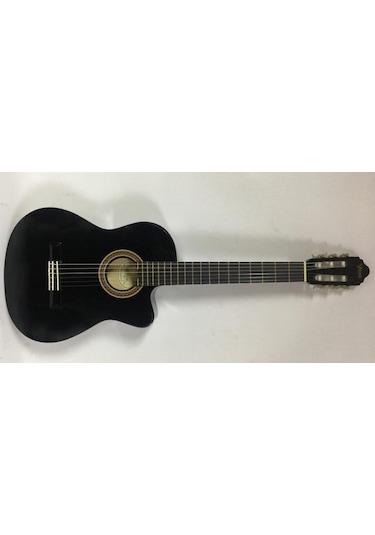 Valencia VC104TCVT Black Elektro Klasik Gitar