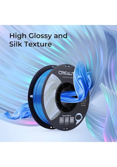 Creality Cr-silk Pla 1,75mm 3d Baskı Filament 1kg - Mor - Urhanshop Yetkili Satış