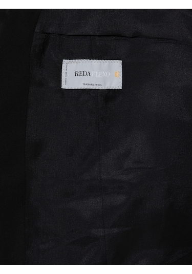 Cacharel Siyah Slim Fit Yün Karışımlı Yelek