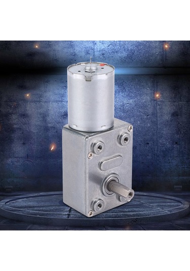 Jeemson 12v Dc Mikro Geri Dönüşlü Motor, Dişli Sistemli, Yüksek Tork, 9 Farklı Hız Seçeneği, Akıllı Cihazlar İçin