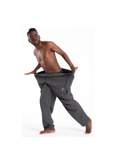 Tampap Blr-08 Erkek Eşofman Altı Büyük Beden Cepli Fermuarlı