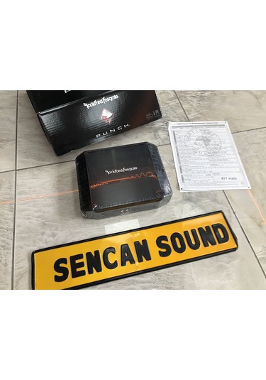 Rockford Fosgate P300x1 Amerikan Mono Ab Class Anfi Punch Seri